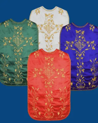 Casulla Tradicional francesa Bordada