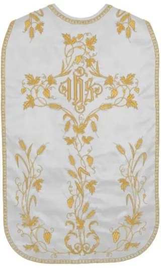 Casulla Tradicional francesa Bordada