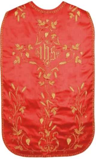 Casulla Tradicional francesa Bordada