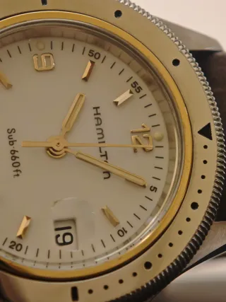 Reloj Hamilton Sub 660ft vintage
