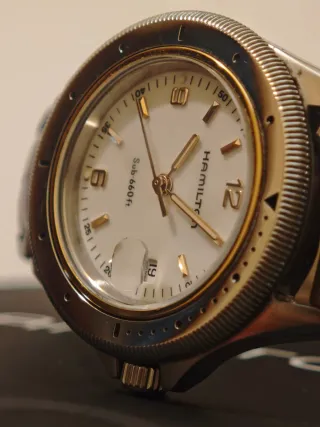 Reloj Hamilton Sub 660ft vintage