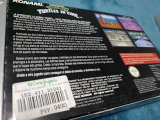 Teenage Mutant Hero Turtles IV Turtles in Time esp