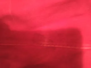 Chaqueta de ante roja