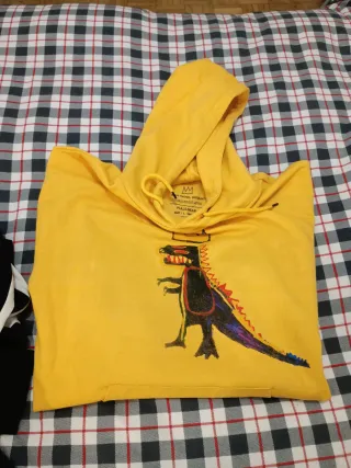 Sudadera Jean Michel Basquiat Dinosaurio Talla L