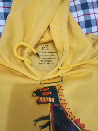 Sudadera Jean Michel Basquiat Dinosaurio Talla L