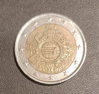 Moneda 2 Euros Bélgica Conmemorativa 2012
