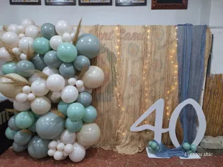 Decoración Fiesta 40 Años