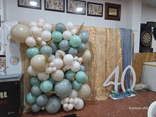 Decoración Fiesta 40 Años