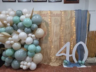 Decoración Fiesta 40 Años