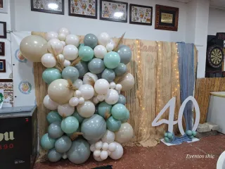 Decoración Fiesta 40 Años