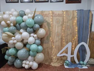 Decoración Fiesta 40 Años