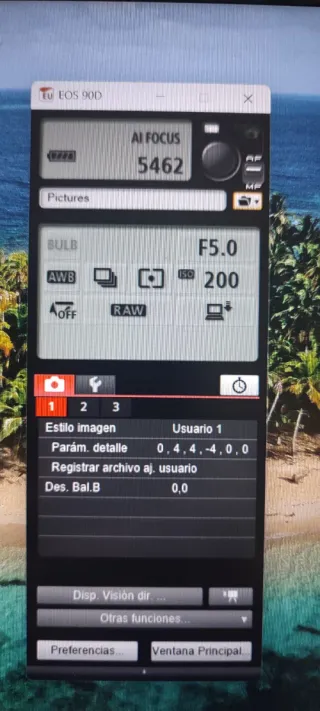 Cámara Canon EOS 90D Negra