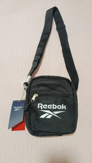 Bolso bandolera Reebok negro