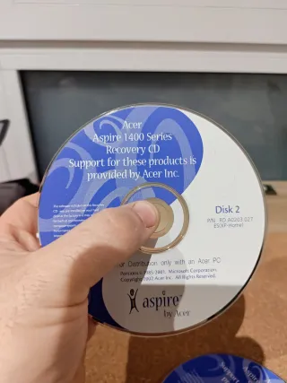 CD di ripristino per Acer Aspire 1400 Series