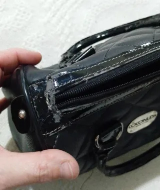 Borsa Coconuda Nera Trapuntata