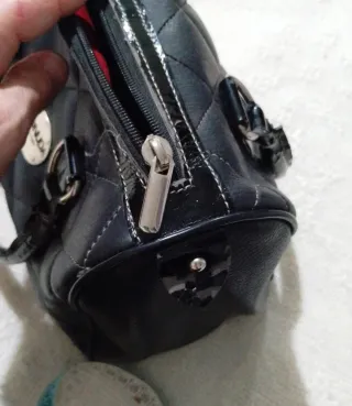 Borsa Coconuda Nera Trapuntata