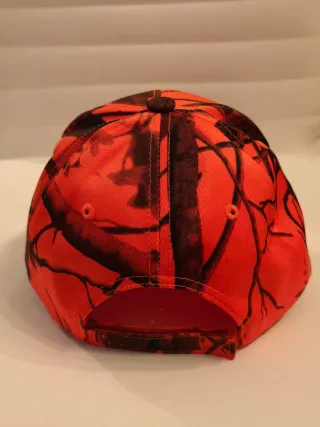 Gorra Caza Camuflaje Naranja