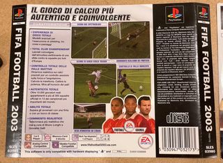 FIFA 2003 PS1 PAL IT 🇮🇹 (senza scatola)