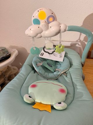 Hamaca Balloon Bebé como nueva, funciona todo