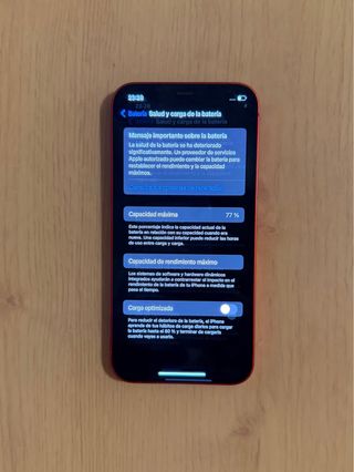 iPhone 12 Rojo 128 GB