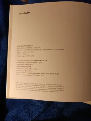 La bella durmiente y Pinocho ISBN 84-96412-56-3