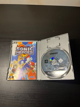 Sonic Heroes PS2 Platinum