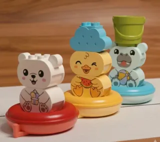 Lego Duplo Juego Baño Animales Flotantes