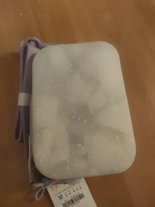 Bolso Zara multicolor letras