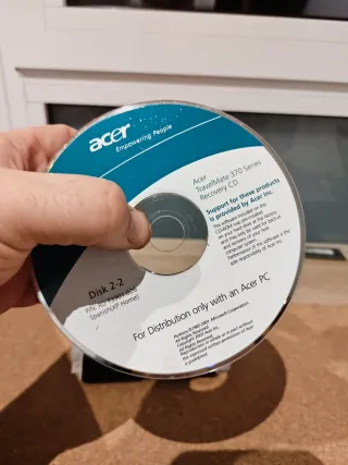 CD di recupero per la serie Acer TravelMate 370