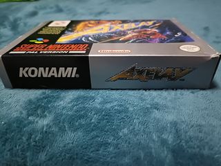 Axelay Super Nintendo Version Española como nuevo