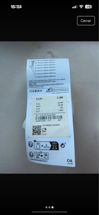 Calcetines C&A bebe (7 pares)