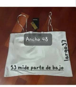 Top Tintoretto Blanco Talla M