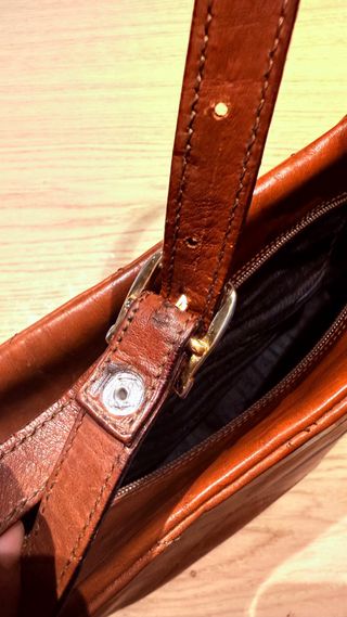 Borsa Prada marrone trapuntata