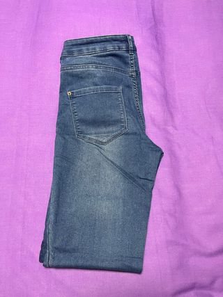 Pantalón vaquero azul skinny