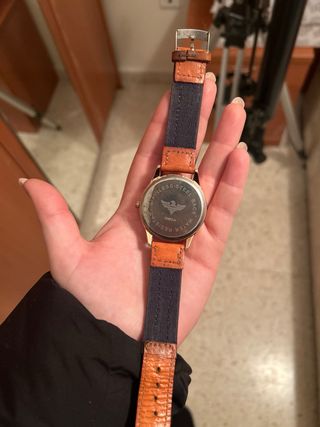 Reloj Correa Tricolor Estilo Español Toro