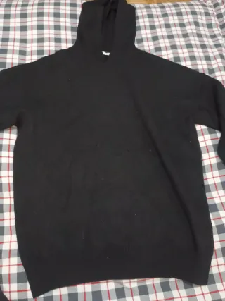 Sudadera Zara Negra Talla L