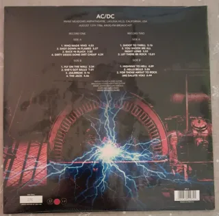 AC/DC - Live At Irvine Meadows 2LP Vinil Vermelho