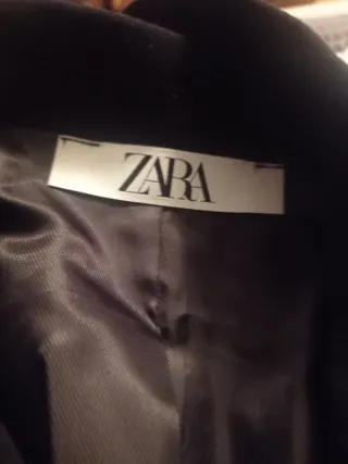 Blazer Zara Negro Talla L/XL