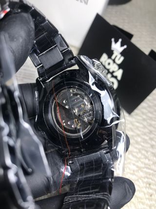 Reloj Emporio Armani Mecánico Automático Negro