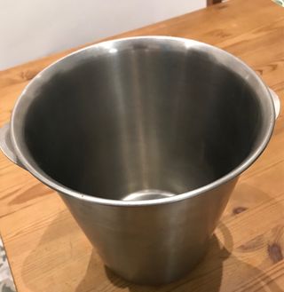 Cubitera de hielo de acero inoxidable Cubitera