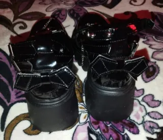 Mary Jane Plataforma Gótica Cruz