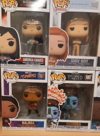 Funko Pop! Marvel, Indiana Jones, Succession