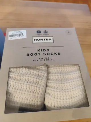 Calcetines Hunter Kids Beige Talla L