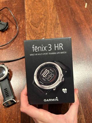 Reloj Garmin Fenix 3 HR Negro/Plata