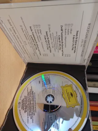 CD Mozart Sonatas Violin Perlman Barenboim