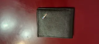 Portafoglio PU Uomo Pieghevole con Porta Carte