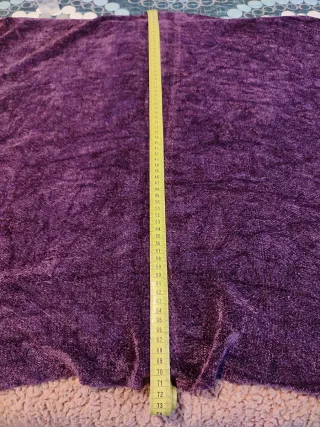 Bufanda o Plaid Morada Suave