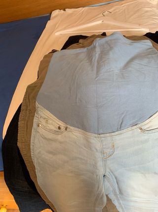 Pantalón vaquero premamá H&M Talla 36