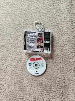 Resident Evil 1 PS1 Mini CD Portachiavi