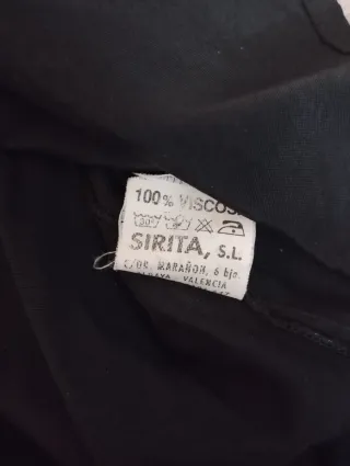Camisa Negra Talla L